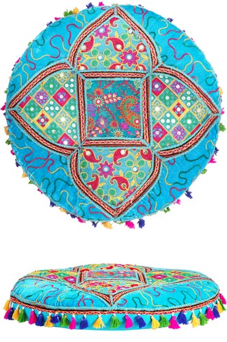 Pouf assise coussin ottomane - assise,