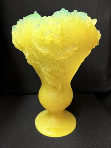 Imposant vase pâte - en, de