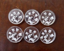 Lot 6 Boutons anciens en