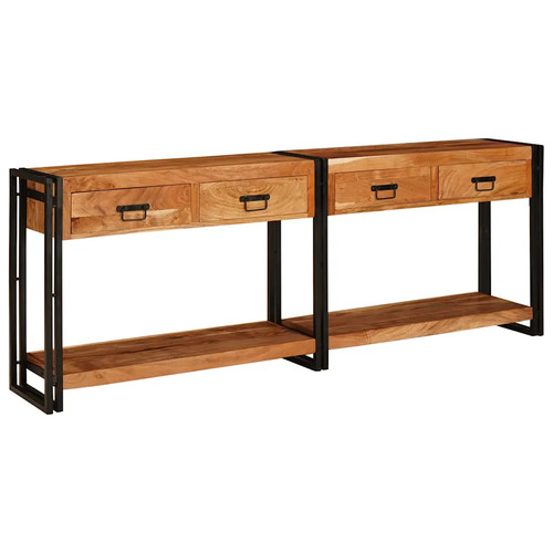 Tables console avec tiroir
