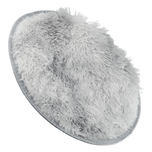 Tapis rond hirsute cercle - 1,