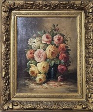 Tableau ancien XIXe huile Sur