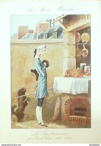 Chromo bon marche oeuvre - au,