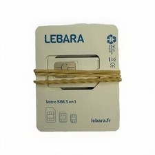 Lot de 10 puces sim Lebara