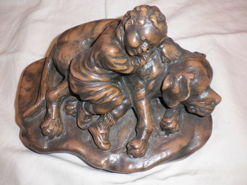 Groupe statue country - statue, corner