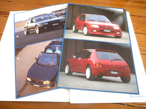 Rare kaan peugeot - 205, cti