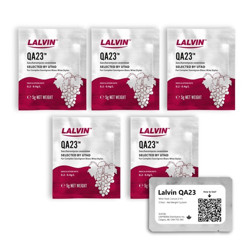 Lalvin levure vin qa23 - lalvin, pk