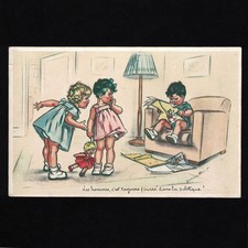 Cpa Germaine Bouret / Les