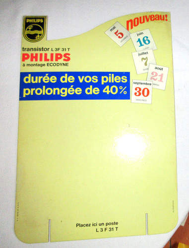 Carton publicitaire vintage - carton,