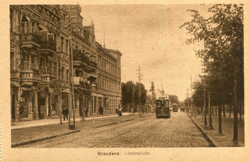 Carte pologne graudenz - pologne,