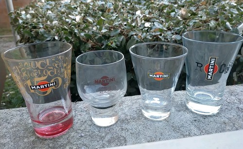 Lot verres publicitaires - de, 4