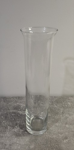 Vase transparent cylindrique - transparent,