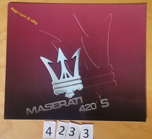 Maserati 420 biturbo - maserati,
