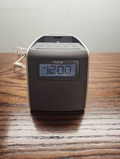iHome iPL22 Clock Speaker Dock Lightning iPhone iPod FM Alarm Partially Working