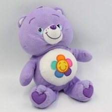 Peluche Bisounours mauve