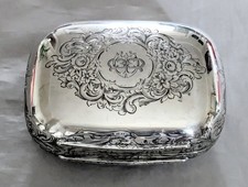 ASPREY Boite à Savon Argent