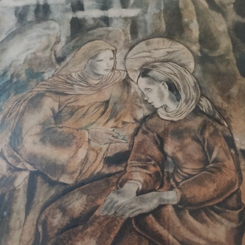 Mariette lydis estampe scène - mariette, estampe,