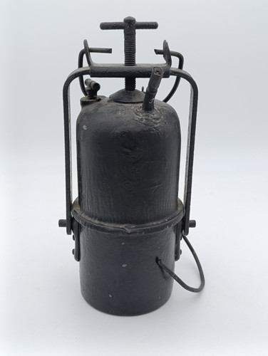 Lampe carbure ancienne - carbure,