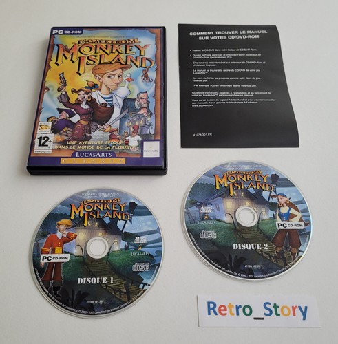 Escape from monkey island pc - from,