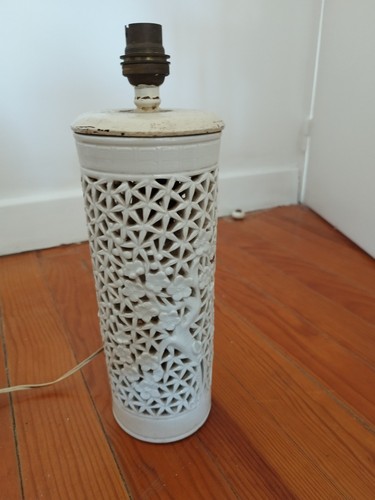 Ancien pied lampe - ancien,