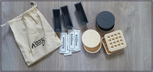 Lot moules silicone de - silicone,