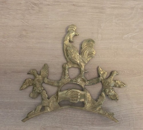Ancien fronton pendule - de,