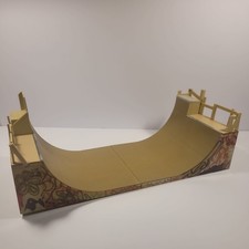 Vintage Tech Deck Almost Cheese & Crackers finger boarding Mini Ramp Half Pipe 