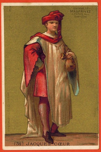 Chromo ancien doré jacques - chromo,