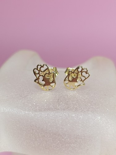 Boucles oreilles or - en,