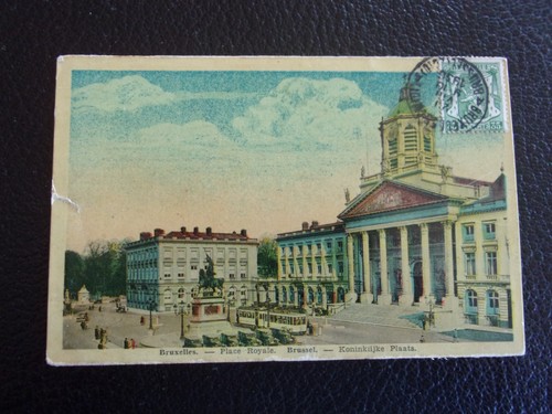 Belgique carte postale 1936 - belgique,