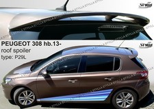 SPOILER REAR ROOF TAILGATE PEUGEOT 308 hatchback 2013-- WING ACCESSORIES