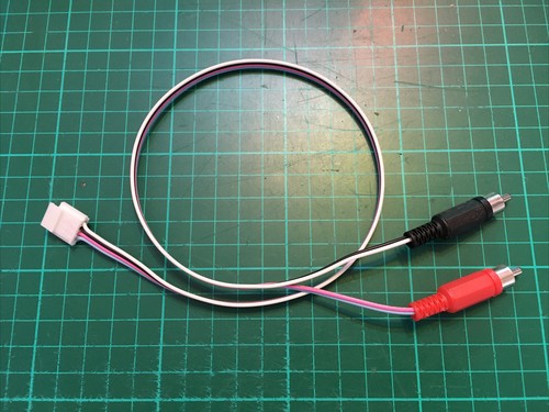 Stereo cable rca male - rca,