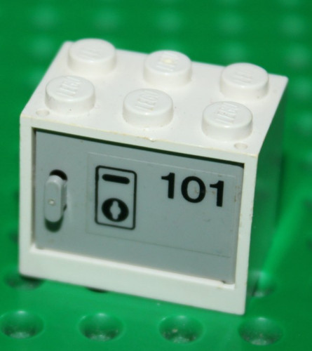 Lego container cupboard 2x3x2 - cupboard,