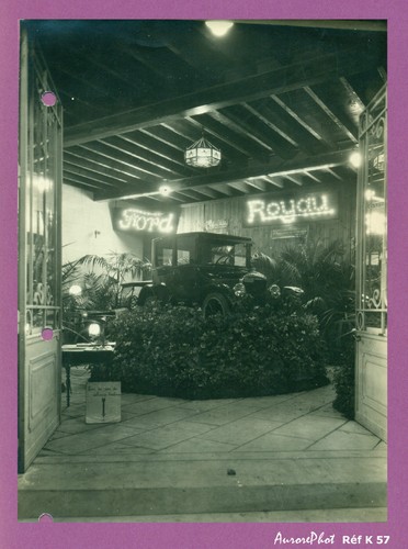 Photo vintage 1930 garage - photo,