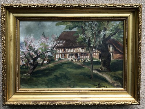 Lainey chaumière normande - chaumière,