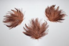 3 Antique Hat Feather Decorations, Fashion Maker Bottom H 14cm