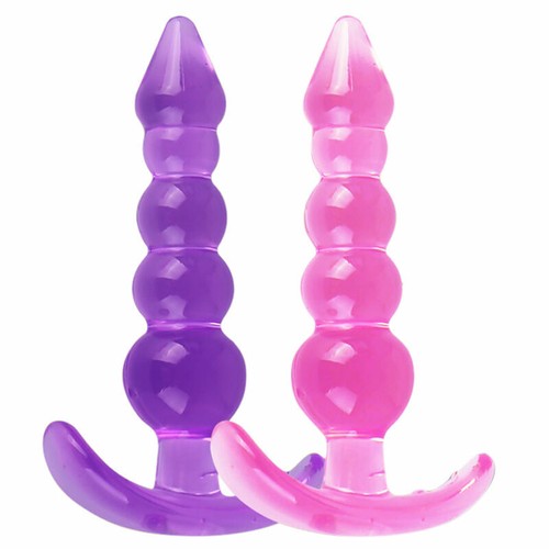 Plug anal boules - anal, rose