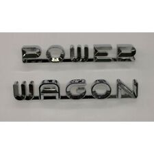 Power Wagon, Dodge and Fargo Truck Front Hood Emblem, 1957, 1958-1968, New