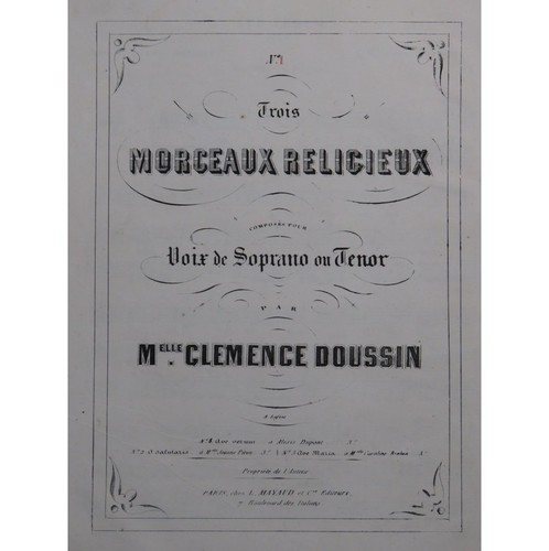Doussin clémence ave verum - doussin,