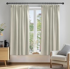 Rideaux d'assombrissement super doux isolés thermiquement pour chambre...
