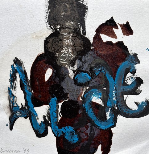 Tableau contemporain abstrait - contemporain,
