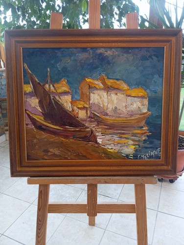 Grand tableau expressioniste