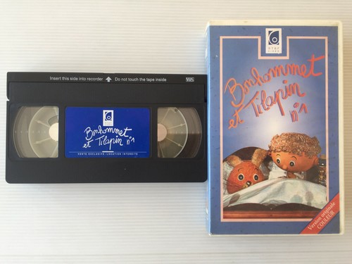 Vhs bonhommet et tilapin - vhs,