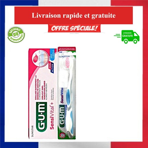 Gum sensivital dentifrice 75ml - gum,