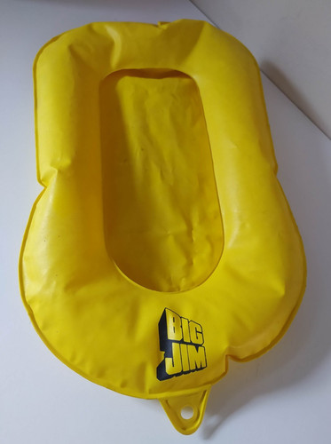 Bateau pneumatique jaune big - jaune,