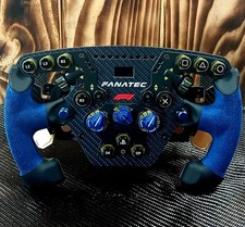 Fanatec Podium Blue F1 Steering Wheel Limited Edition with Quick Release Formula