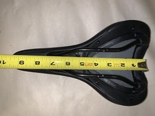 GENUINE ENDZONE VINYL BICYCLE  With Prostate Relief Cutout SADDLE BLACK