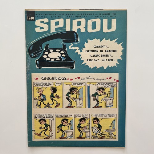 Spirou hebdomadaire 1240 - -,