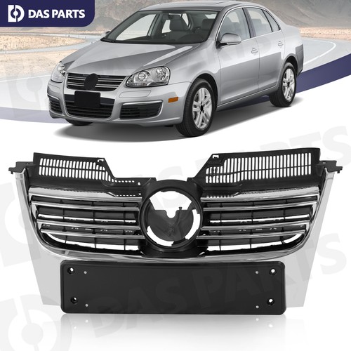 Front upper chrome grille - front,