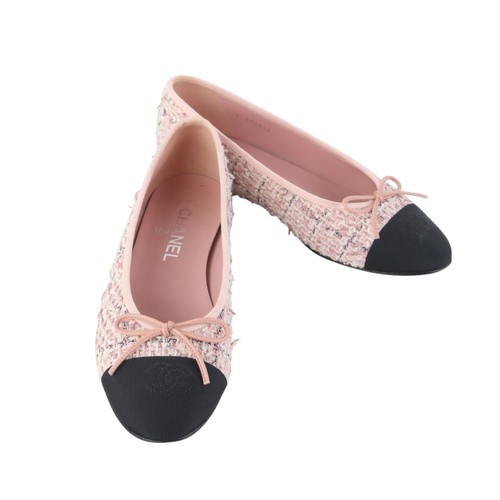Chanel ballerines tweed - chanel,